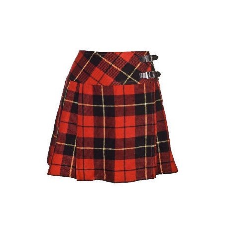 Scottish Highland Wear Wallace Tartan Cross Diagonal Belt Girls Billie New Kilts