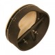 Bodhran, 16x6", Plywood, Black, T-Bar"