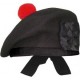 Black Balmoral Hat