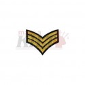 Sargeant Stripes Badge