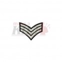 Sargeant Stripes Badge