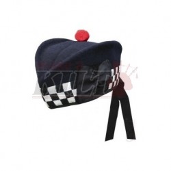 Police Band Navy Glengarry Hat