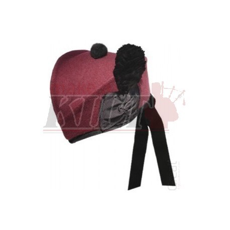 Airborne Maroon" Glengarry Hat