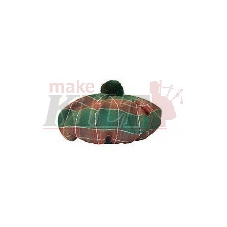 Gents' Welsh Tartan Wool Tam by Balmoral