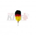 Black-yellow-red-4-inch-feather-hackle