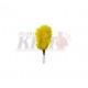 Yellow 3 Inch Feather Hackle