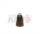 Brown Chrome 3 Tassel Horsehair Sporran