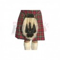 Clan Fraser 5 Tassel Horsehair Sporran