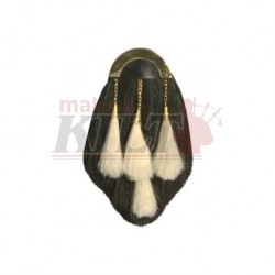 Clan Drummond 4 Tassel Horsehair Sporran