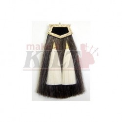 Real horse hair sporran