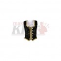 Black Velvet Highland Dance Vest sleeveless