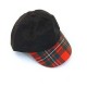 Worsted Wool Tartan Peak Baseball Cap