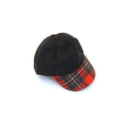 Worsted Wool Tartan Peak Baseball Cap