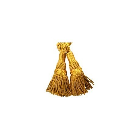 Gold Silk Bagpipe Cord