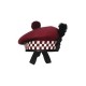 Maroon Balmoral Hat