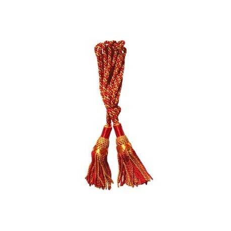 Gold / Red Silk Bagpipe Cord