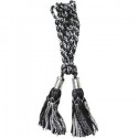 Silver / Black Silk Bagpipe Cord